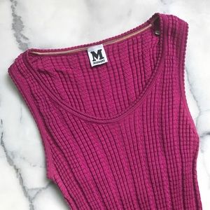 Authentic Missoni Knit Stretchy Tank Top